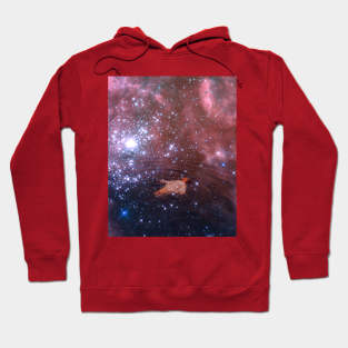 Swimming in Star Covered Water Hoodie